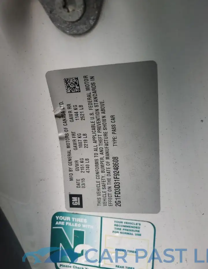2G1FD3D31F9248608# 13