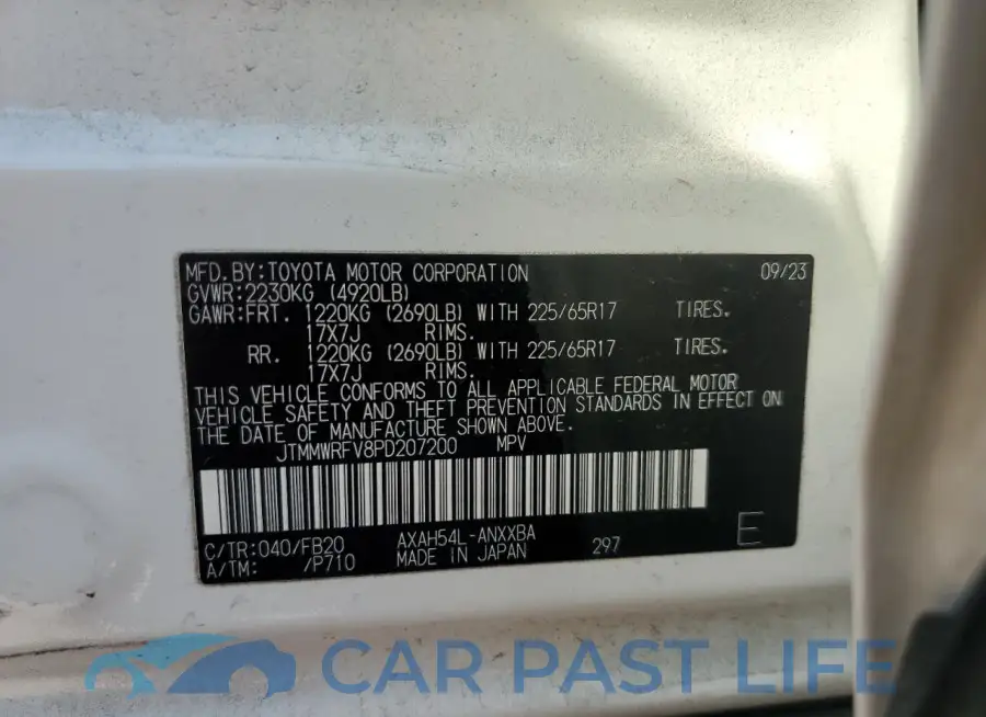 JTMMWRFV8PD207200# 13