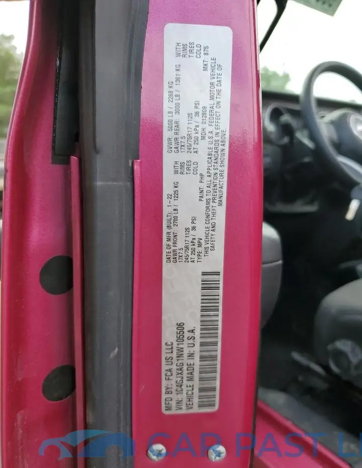 1C4GJXAG1NW105506# 13