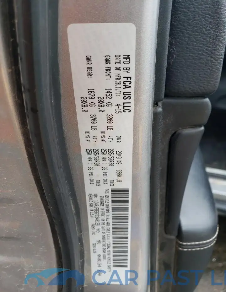1C4RJFBG6FC840129# 13