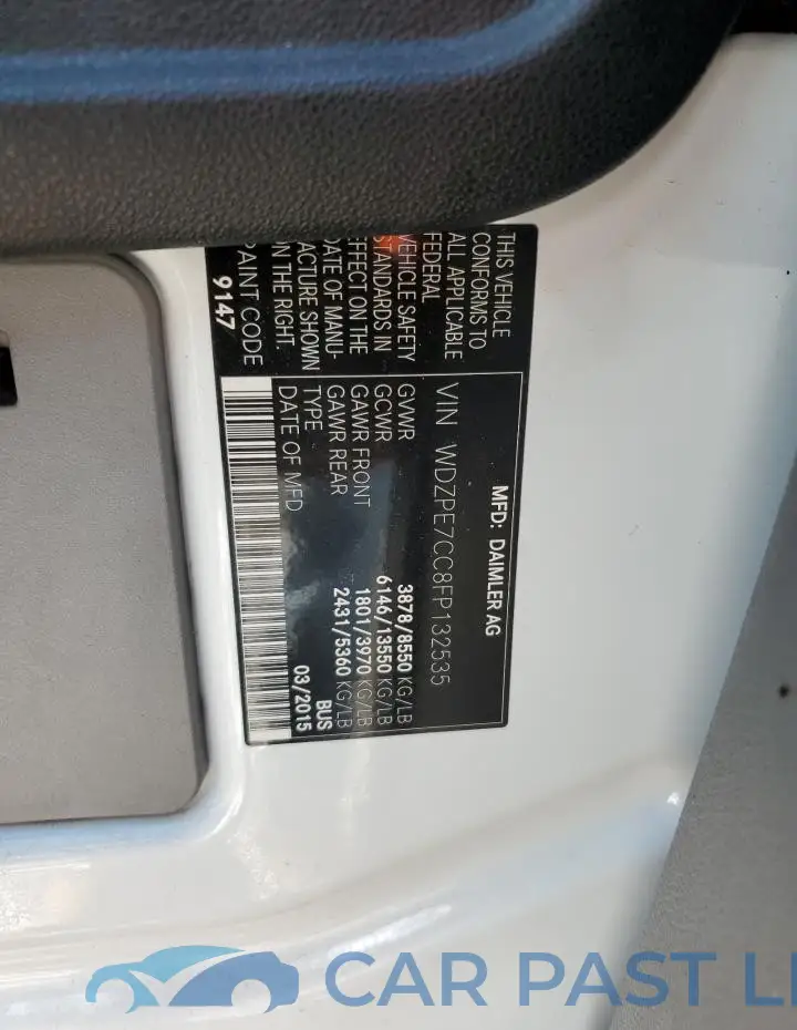 WDZPE7CC8FP132535# 14