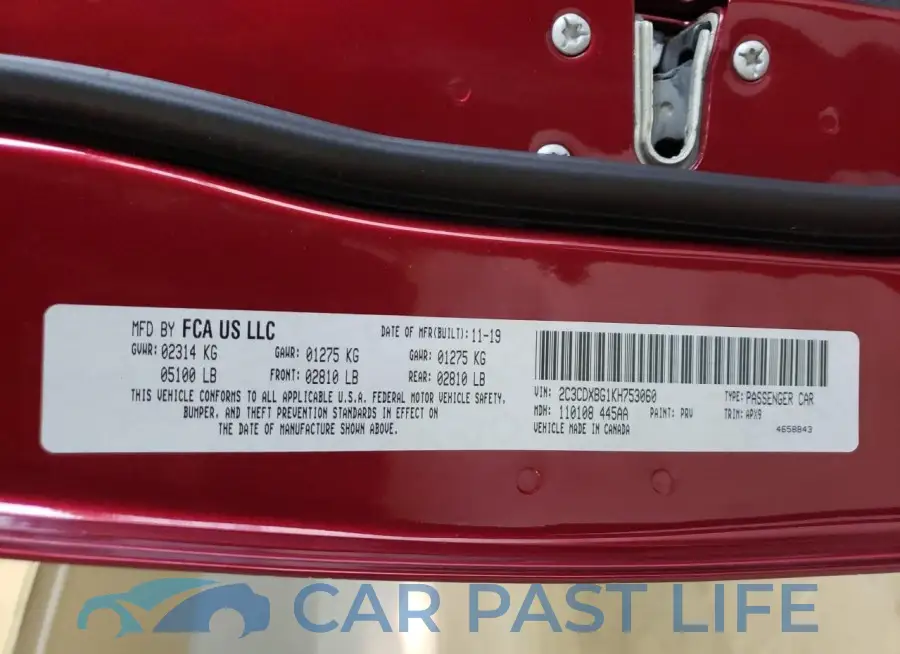 2C3CDXBG1KH753060# 13