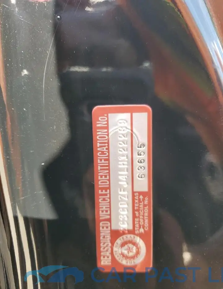 2C3CDZFJ4LH122239# 12