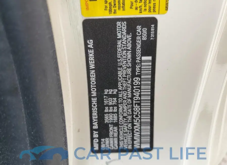 WMWXM5C58FT940199# 13