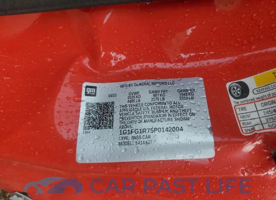 1G1FG1R75P0142004# 12