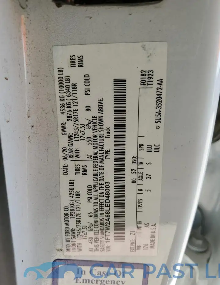 1FT7W2A68LED48003# 13