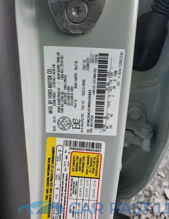 3FMCR9C67MRA55893# 13