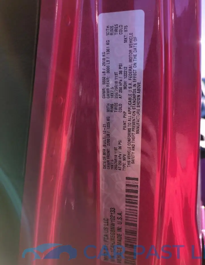 1C4HJXEG8NW102133# 14