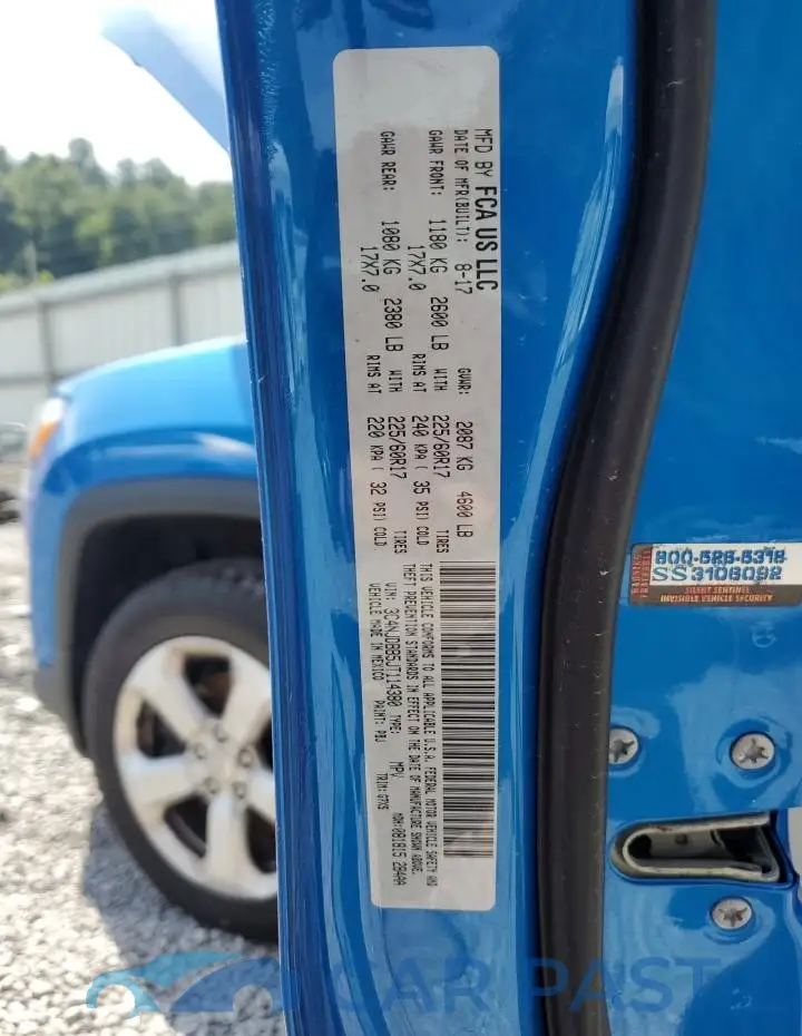 3C4NJDBB5JT114380# 13