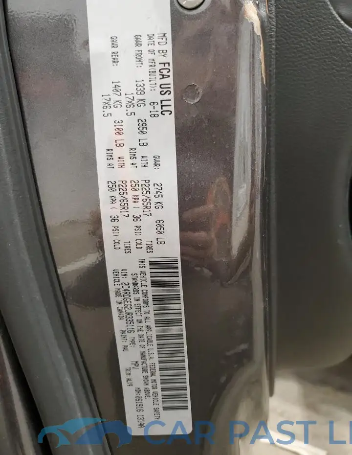 2C4RDGEG2JR335116# 14