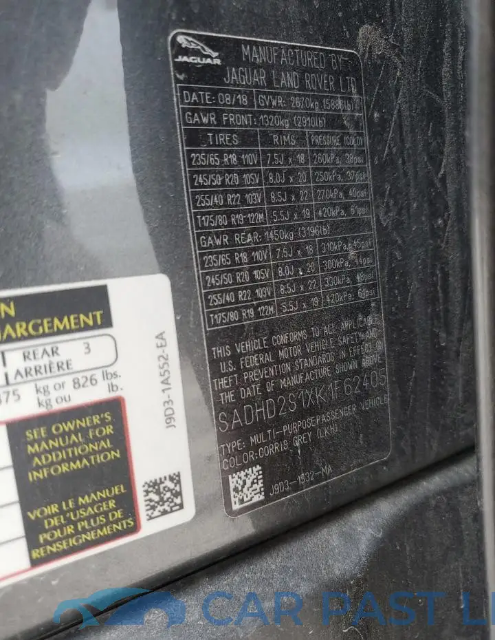 SADHD2S1XK1F62405# 14