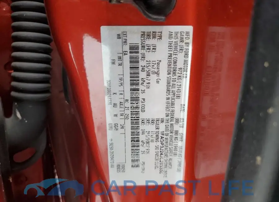 1FADP3J24JL293860# 12