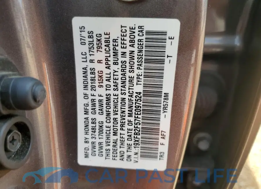 19XFB2F57FE097524# 13