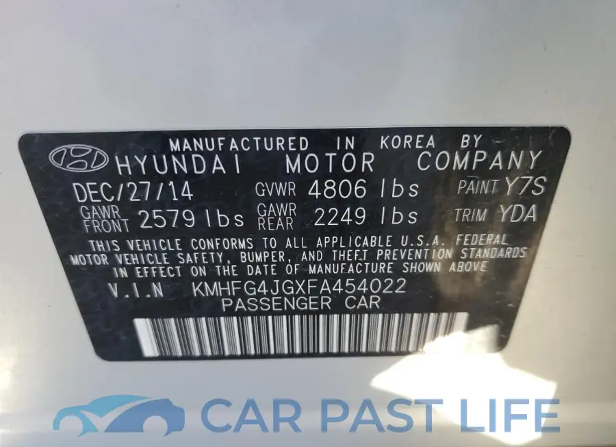 KMHFG4JGXFA454022# 12