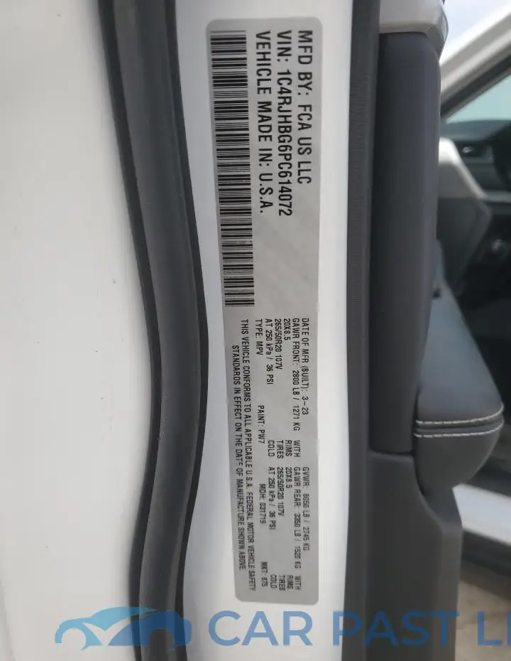 1C4RJHBG6PC614072# 13
