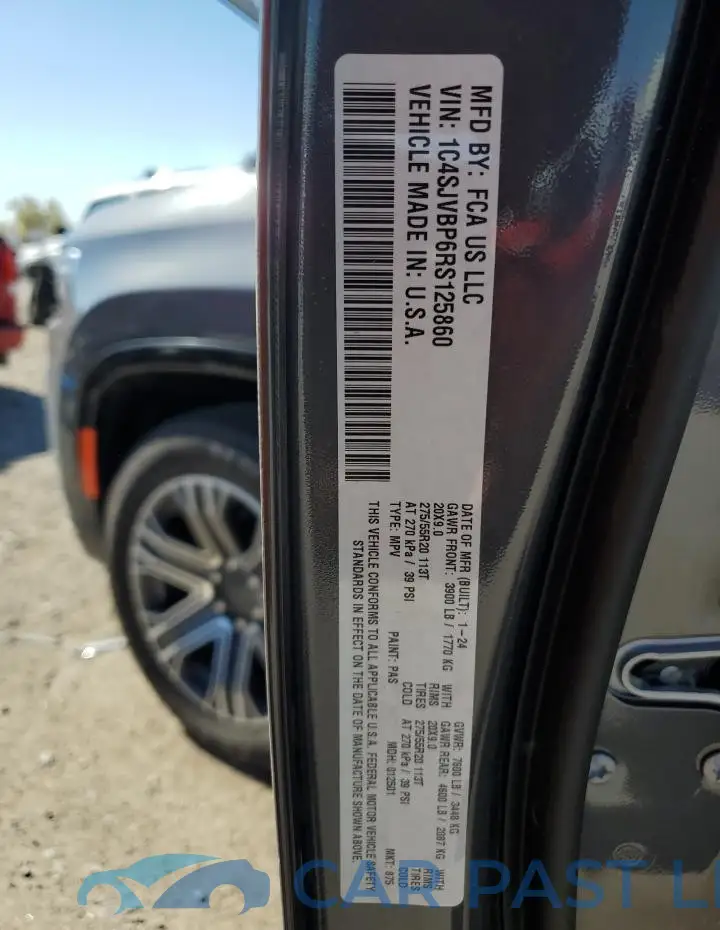 1C4SJVBP6RS125860# 13