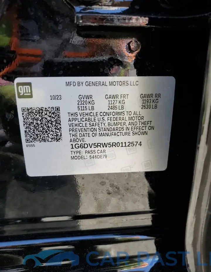 1G6DV5RW5R0112574# 13