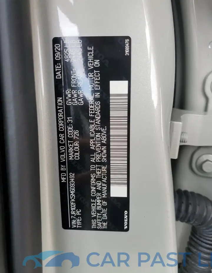 7JR102FK5MG093492# 12