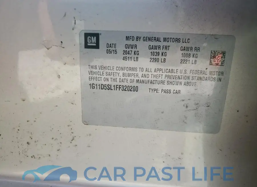 1G11D5SL1FF320200# 12