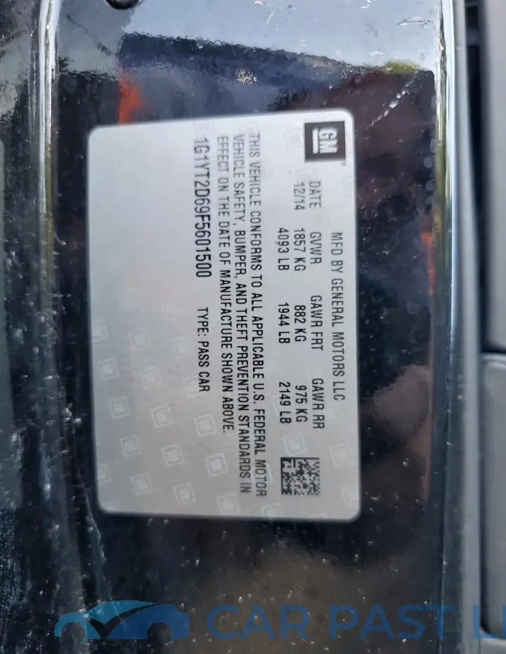 1G1YT2D69F5601500# 12