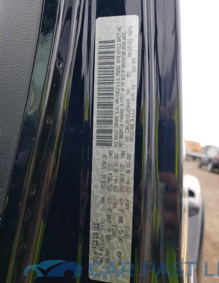 1C4HJXEN5KW590404# 13