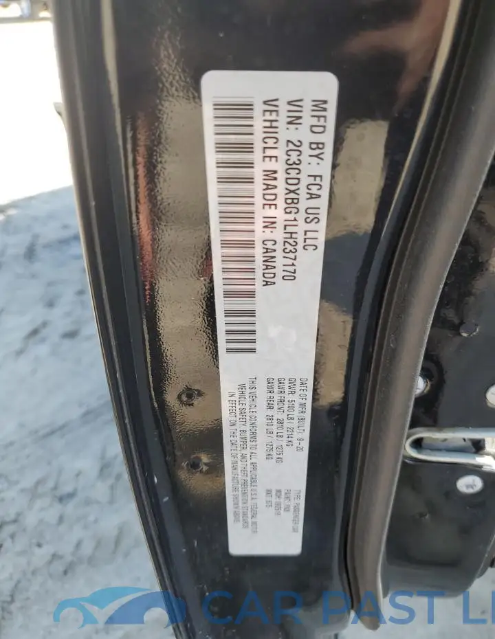 2C3CDXBG1LH237170# 12