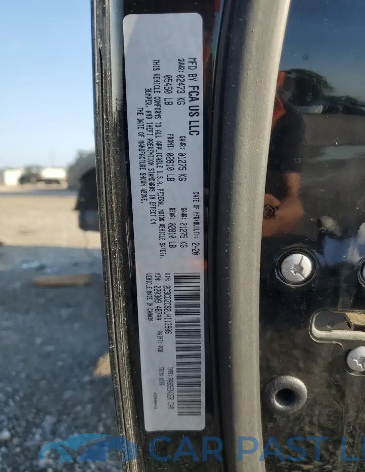 2C3CDZC92LH113906# 12