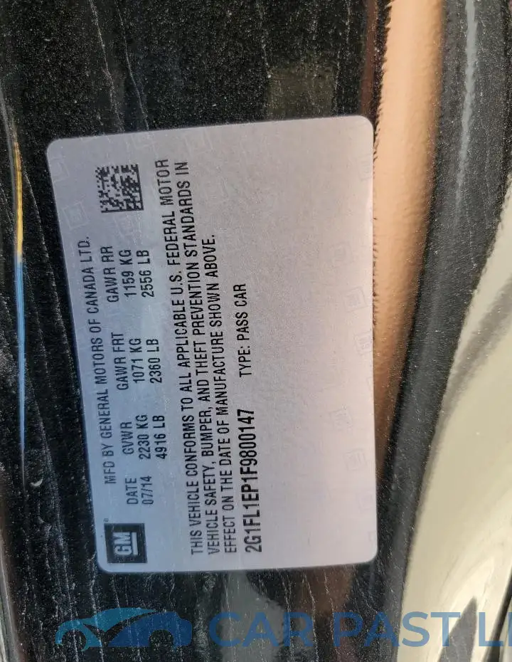 2G1FL1EP1F9800147# 12