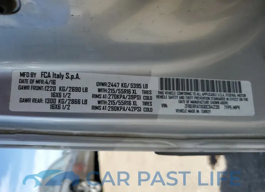 ZFBERFATXG6C84239# 14