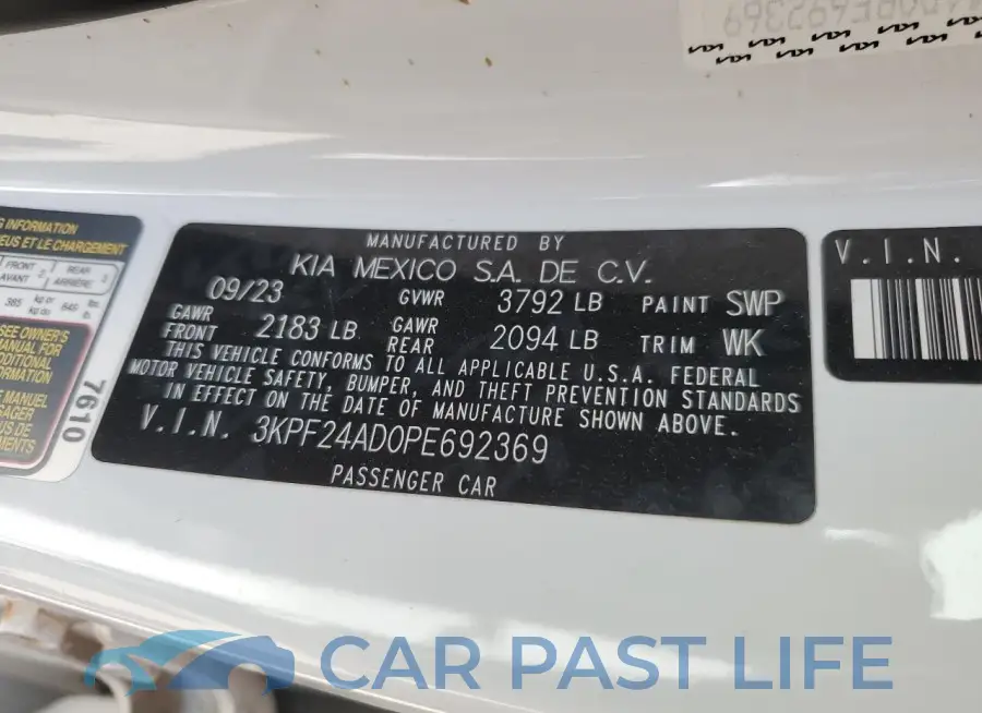 3KPF24AD0PE692369# 13