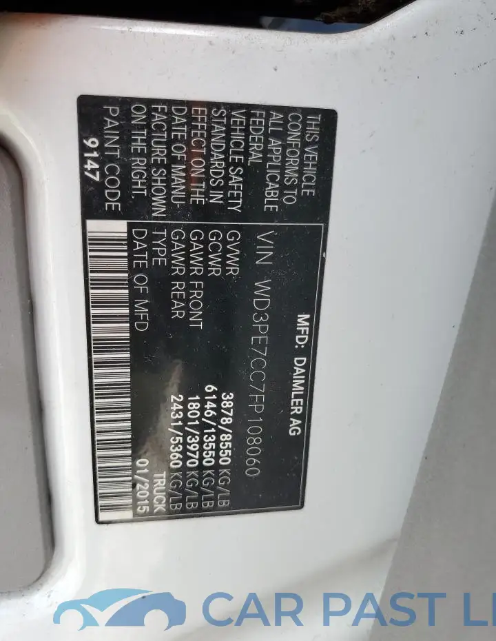 WD3PE7CC7FP108060# 13