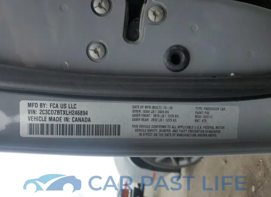 2C3CDZBTXLH246894# 12