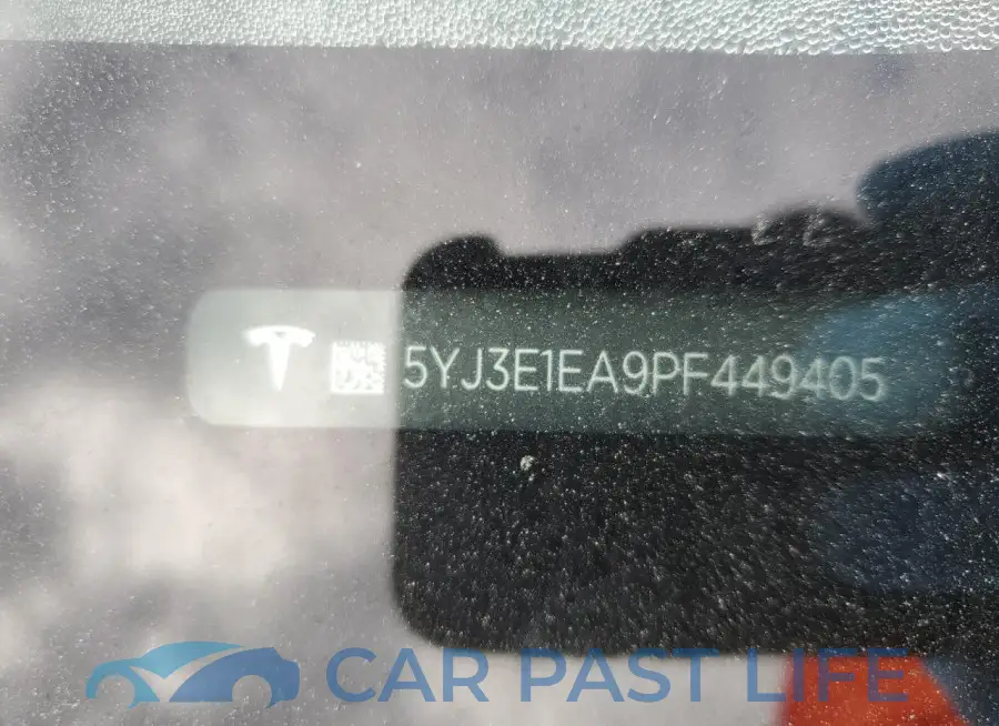 5YJ3E1EA9PF449405# 13