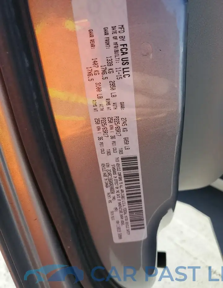 2C4RC1BG0GR206630# 13