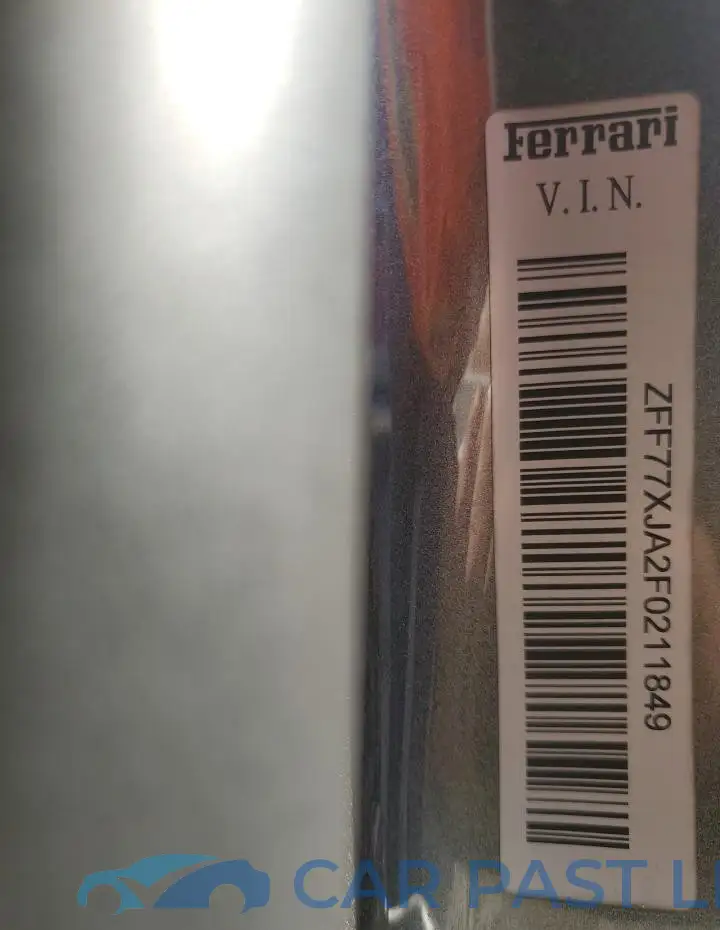 ZFF77XJA2F0211849# 12
