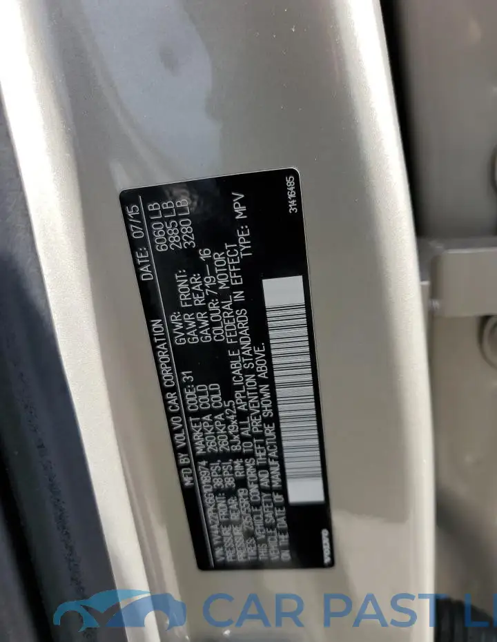 YV4A22PK6G1018974# 13
