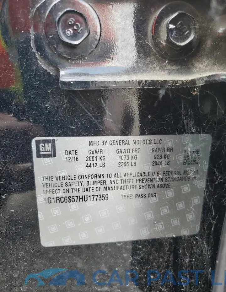 1G1RC6S57HU177359# 12