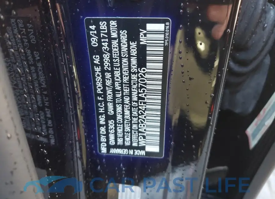 WP1AB2A24FLA57026# 14