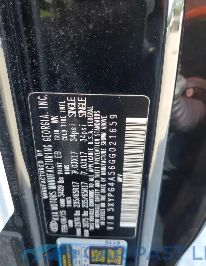 5XYPG4A56GG021659# 13