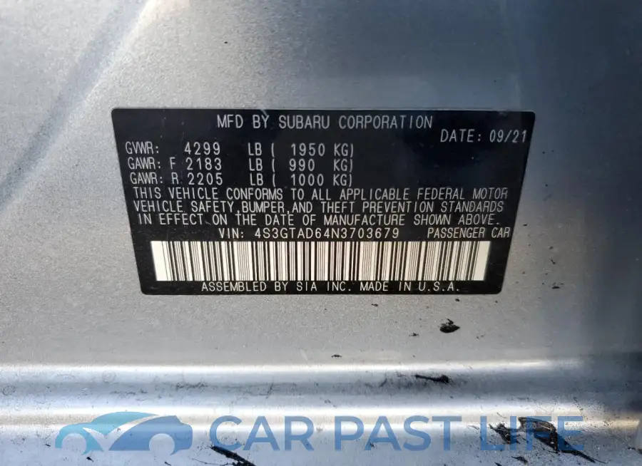 4S3GTAD64N3703679# 12
