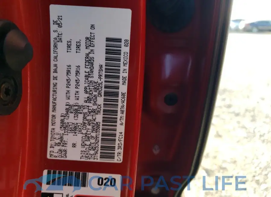 3TMAZ5CN2MM155005# 12