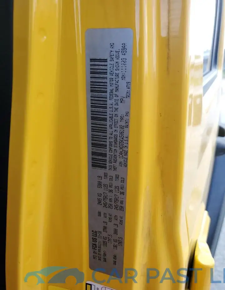 1C4HJXDG5KW506102# 14