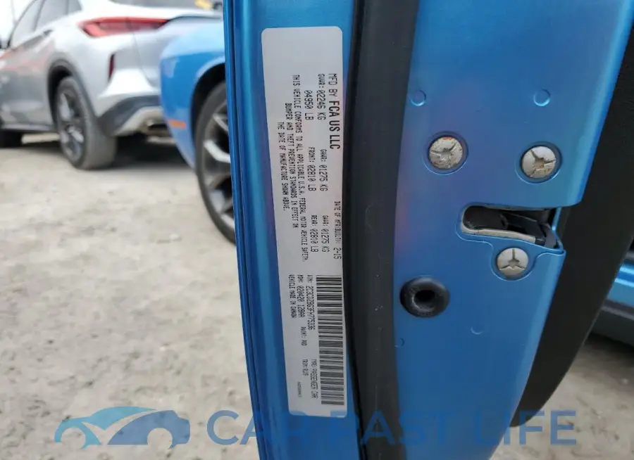 2C3CDZBG3FH775336# 13