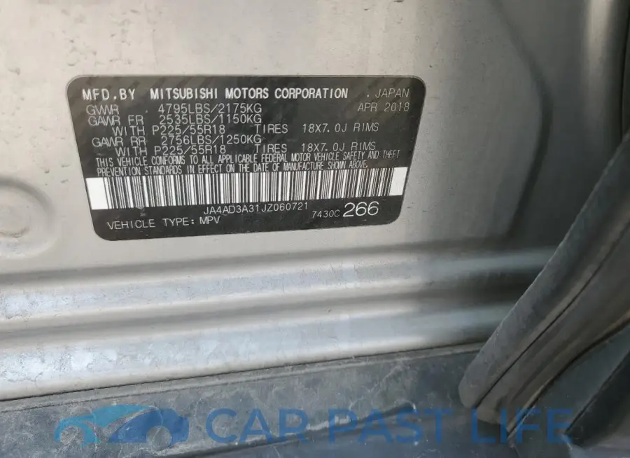 JA4AD3A31JZ060721# 12