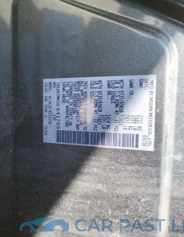 5N1AR2MN1GC641769# 13