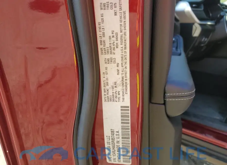 1C4RJHAG5R8574087# 12