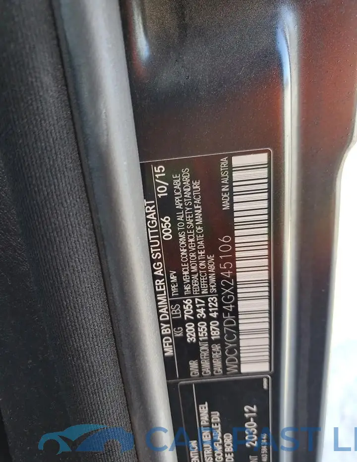 WDCYC7DF4GX245106# 13
