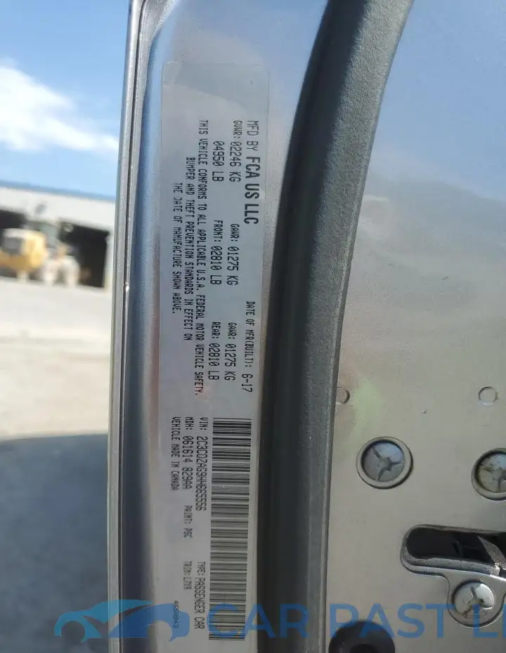 2C3CDZAG9HH665556# 13