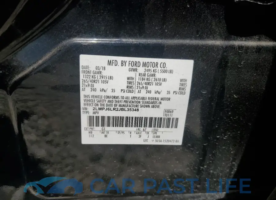 2LMPJ6LR2JBL35348# 13