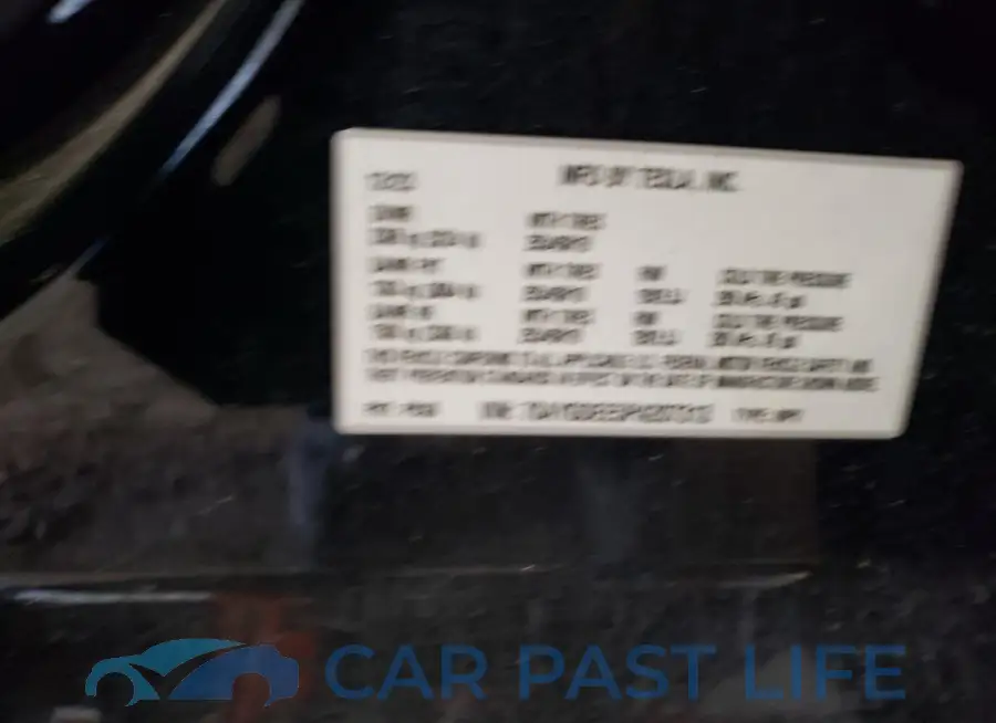 7SAYGDEE5PA207313# 12